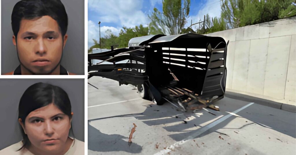 Sign: Pair Abandons Critically Injured Horse in Trailer After Crash